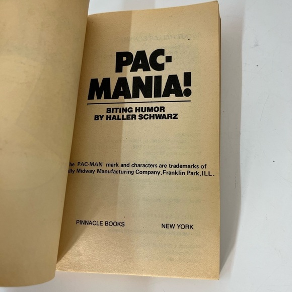 PAC-Mania - Vintage Soft Cover Book, The Official Pac-Man Joke Book 1982 - Picture 4 of 8